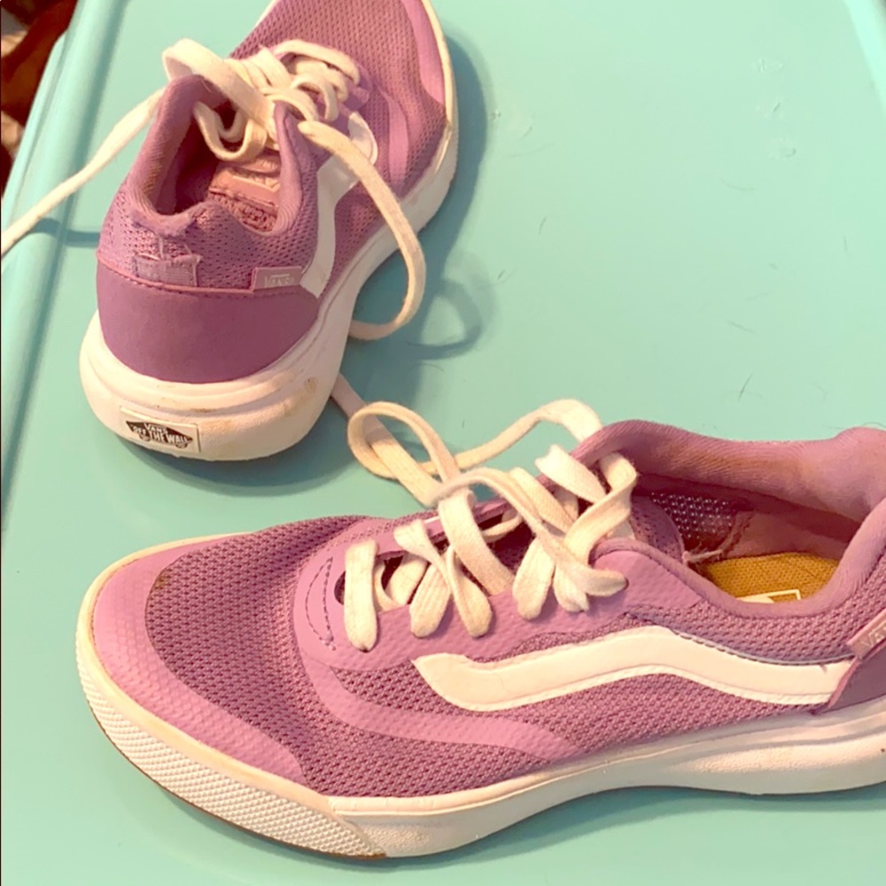 Vans purple sneakers like new!
